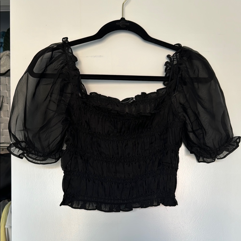 Revolve Puff Sleeve Top